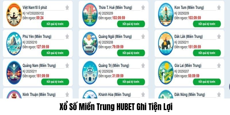 Chơi xổ số tại nhà cái HUBET tiện lợi